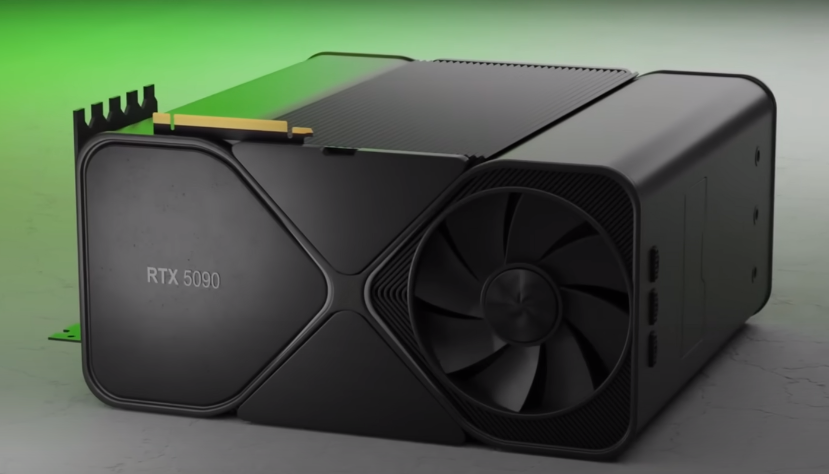 Как будет выглядеть видеокарта 5090 Встречайте -новая видеокарта RTX-5090 Технологии Дзен
