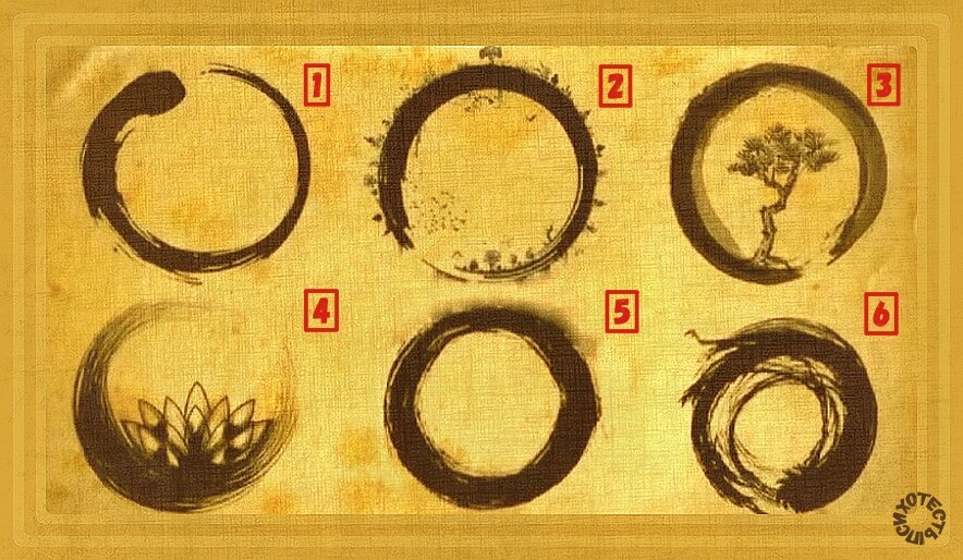 Психологический визуальный тест "Круги"