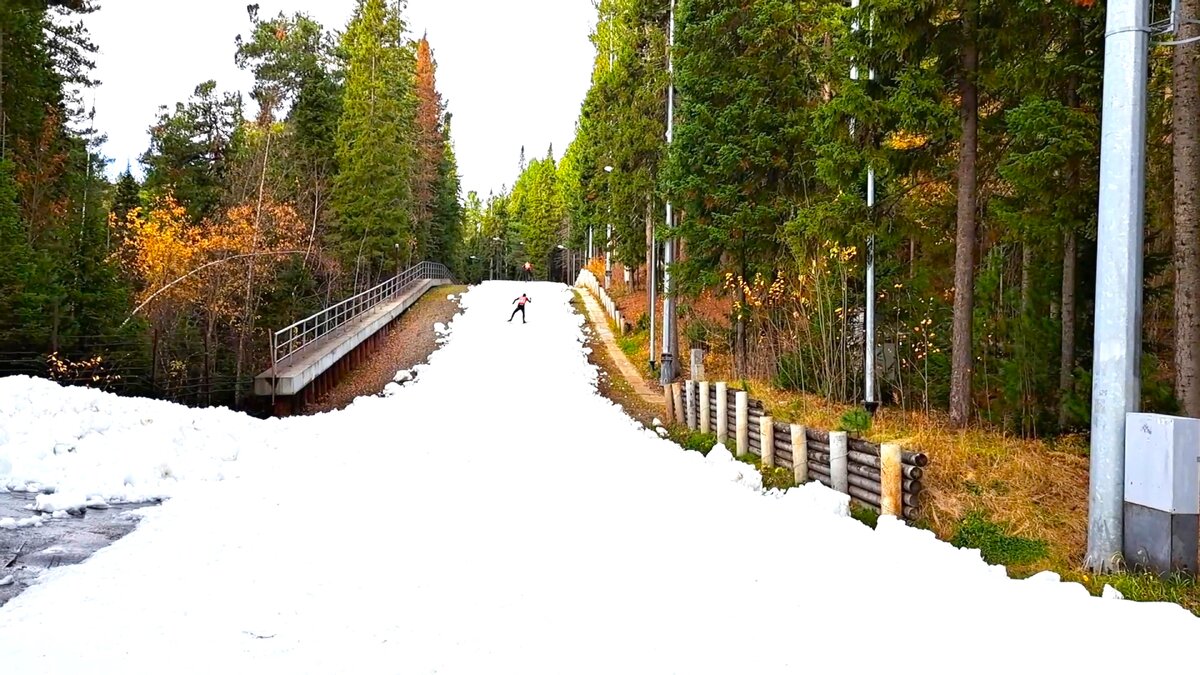    В Ханты-Мансийске придётся потесниться на свежей лыжне