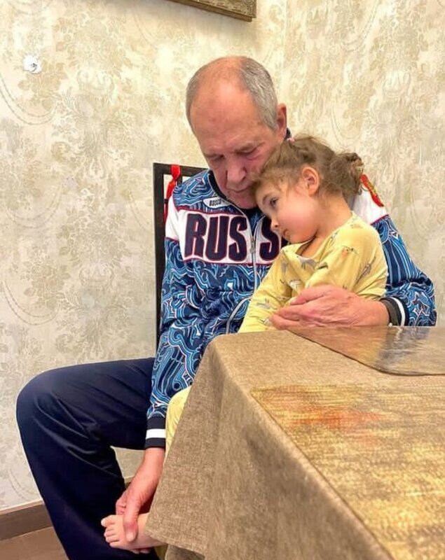 Эммануил Виторган с дочерью
