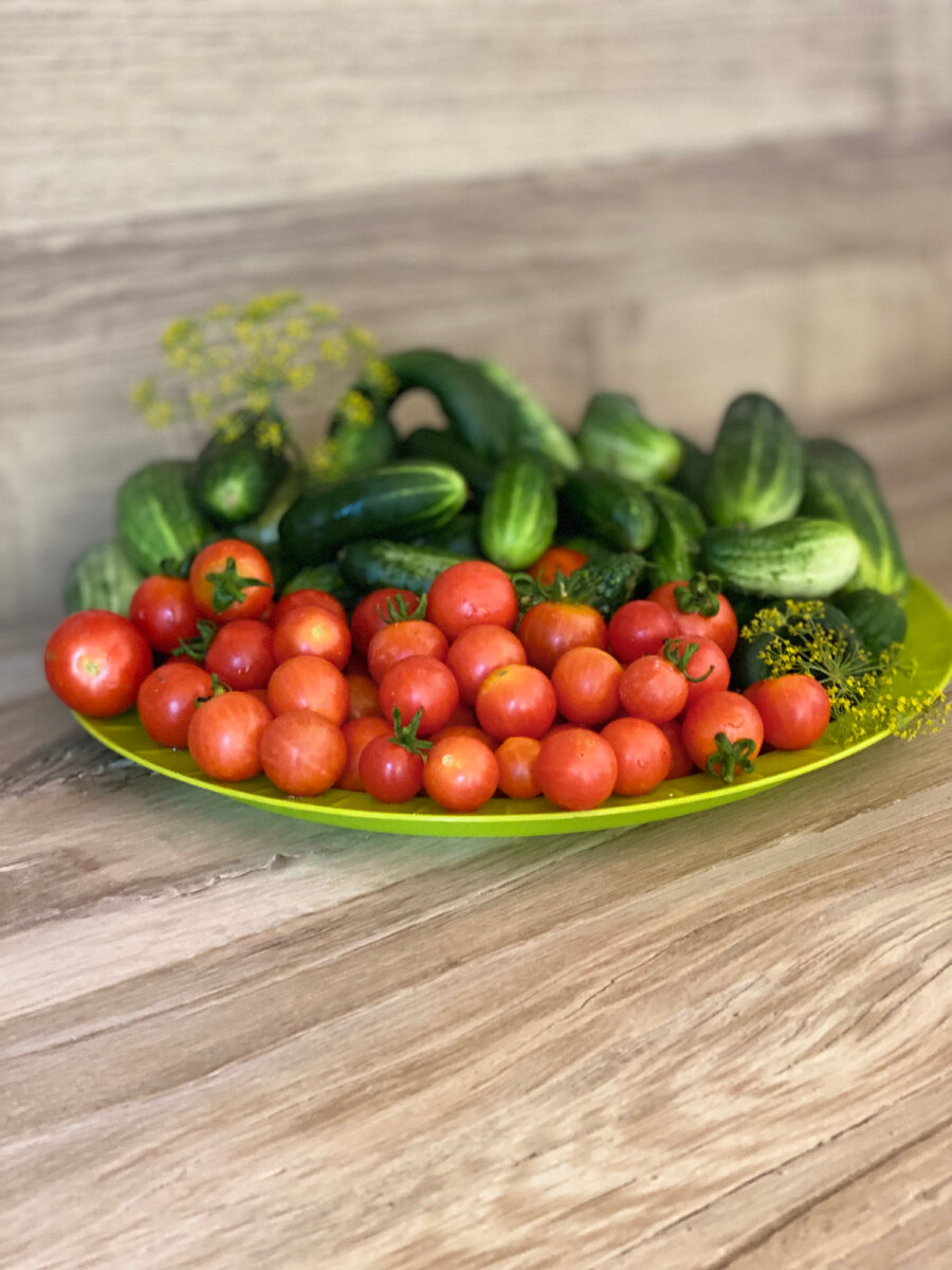 Что бы была такая красота её нужно любо вырастить , либо купить. 
