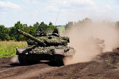    Танки ВС РФ © Telegram-канал Минобороны России