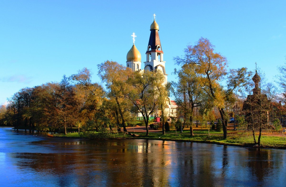 На фото: город Сестрорецк