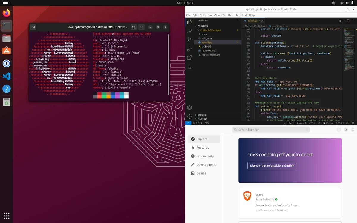 Состоялся релиз Ubuntu 23.10: ускорение системы, улучшение интерфейса и  удобный магазин | 4pda.to | Дзен