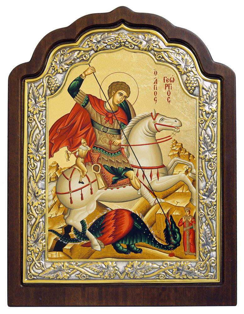 Георгий Победоносец  символ победы  победы жизни над смертью.