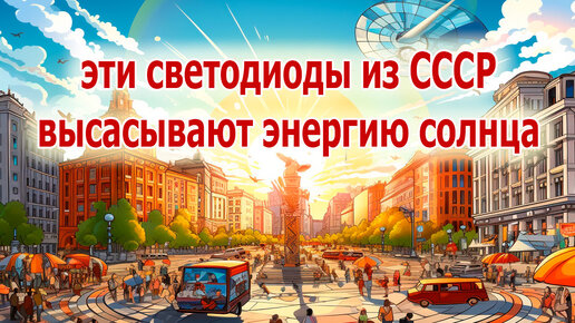 Удивительные свойства советских светодиодов. Это великолепные солнечные ...