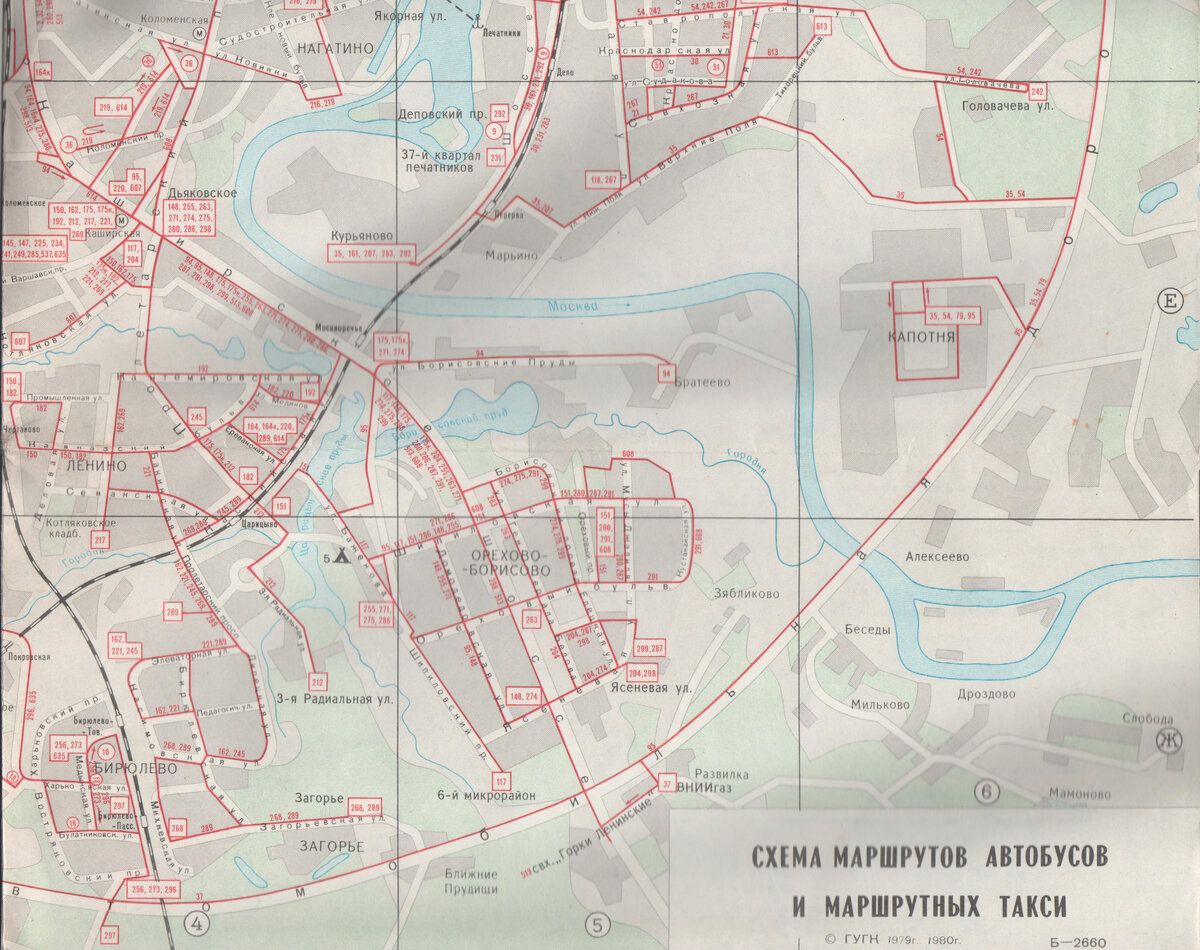 Городской транспорт карта