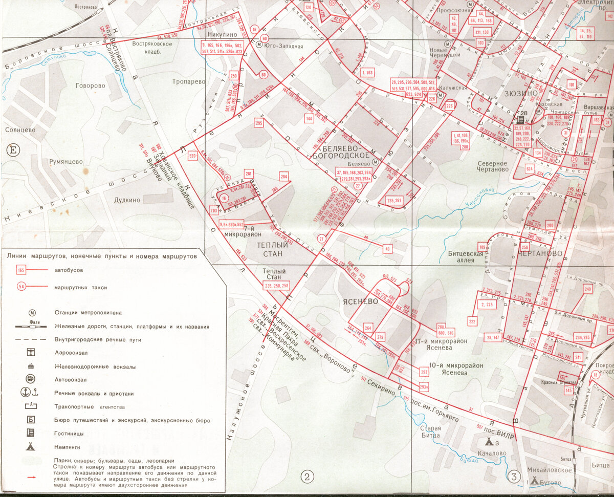 Номера автобусов и их маршруты в москве карта