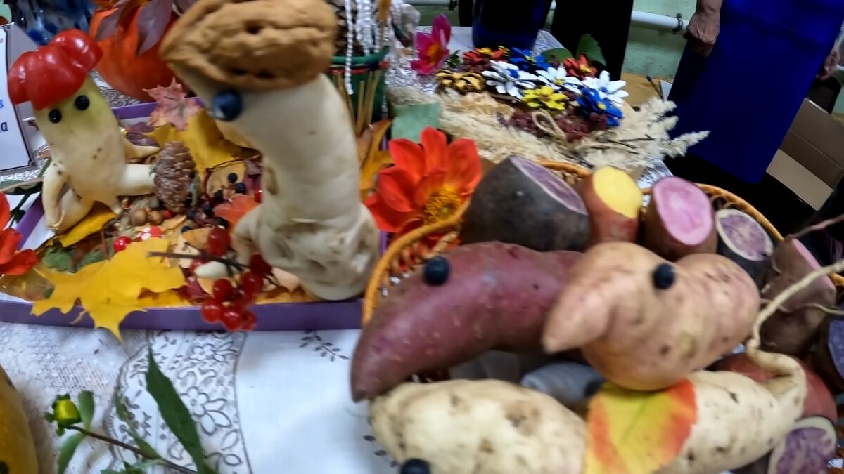    Ивановские ветераны похвастались урожаем