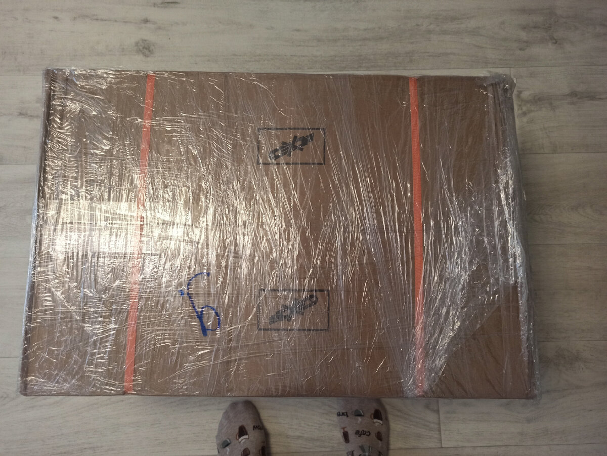 Муж нес под моим руководством, если что ))