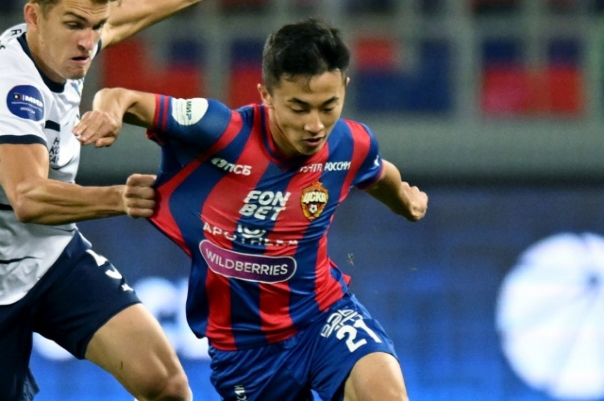    Полузащитник ЦСКА заказал на тренировку 30 килограммов плова