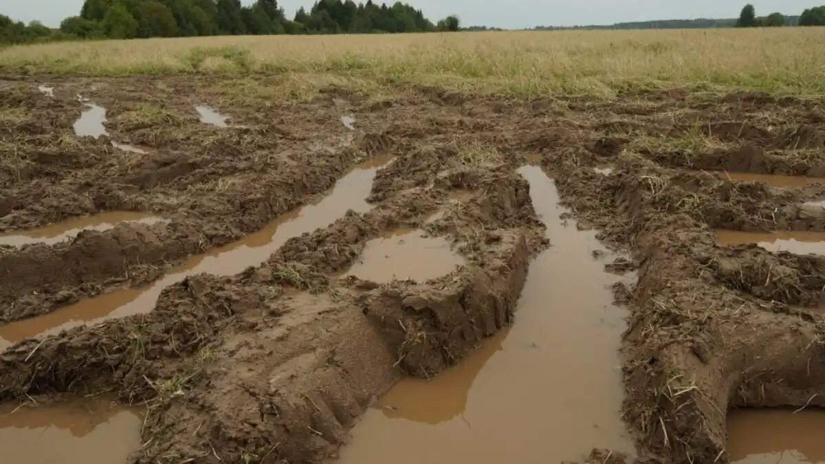 Талые воды с полей