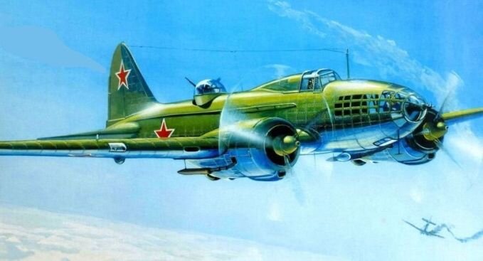 Ил-4 в бою