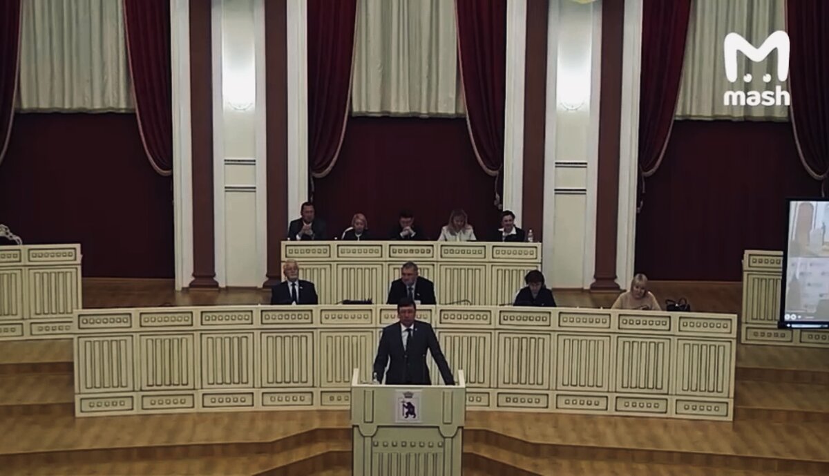 Кадр из видео про отмену концерта в Йошка-Оле