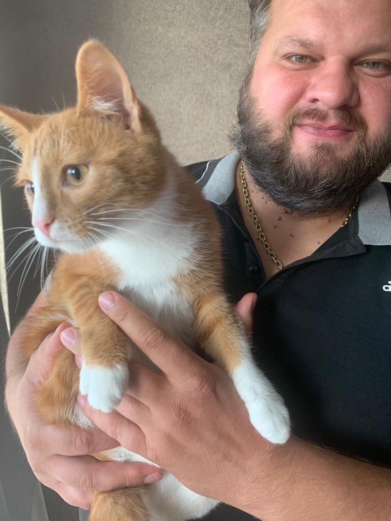 Персик со мной