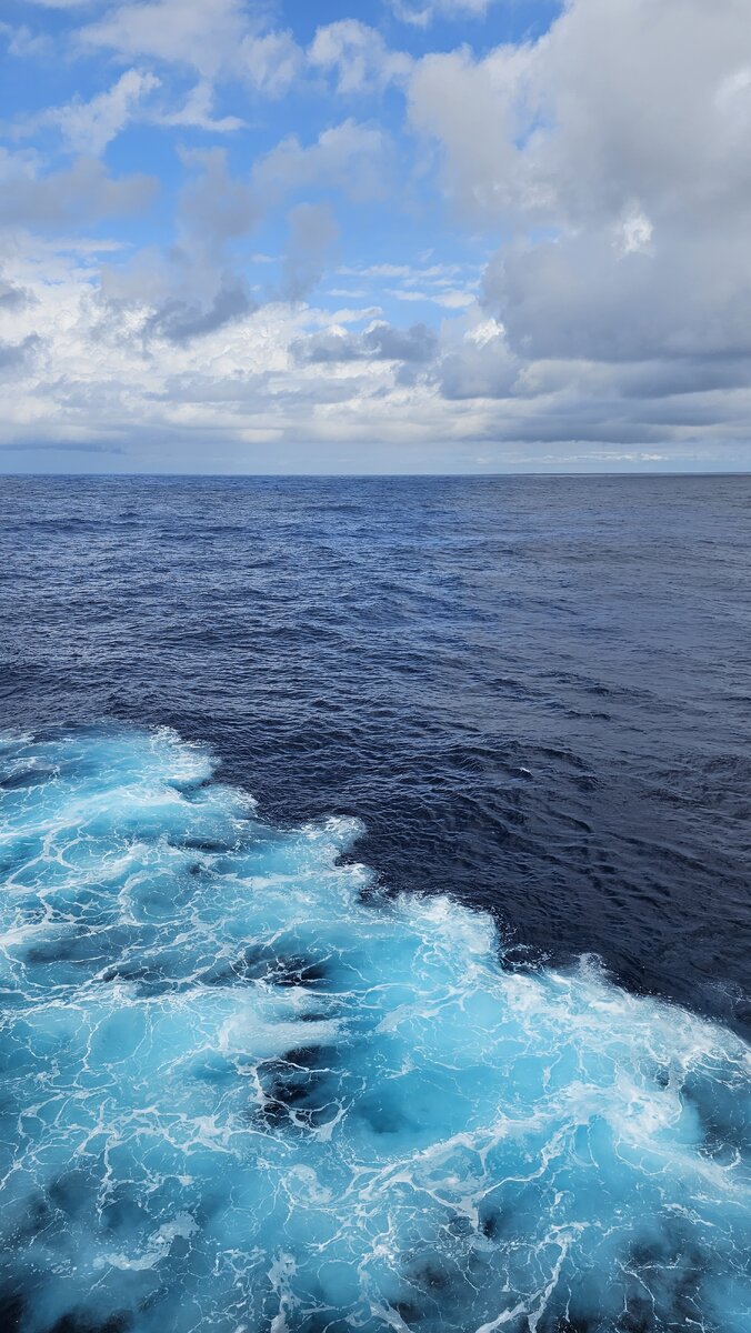 Море по пути в Майами