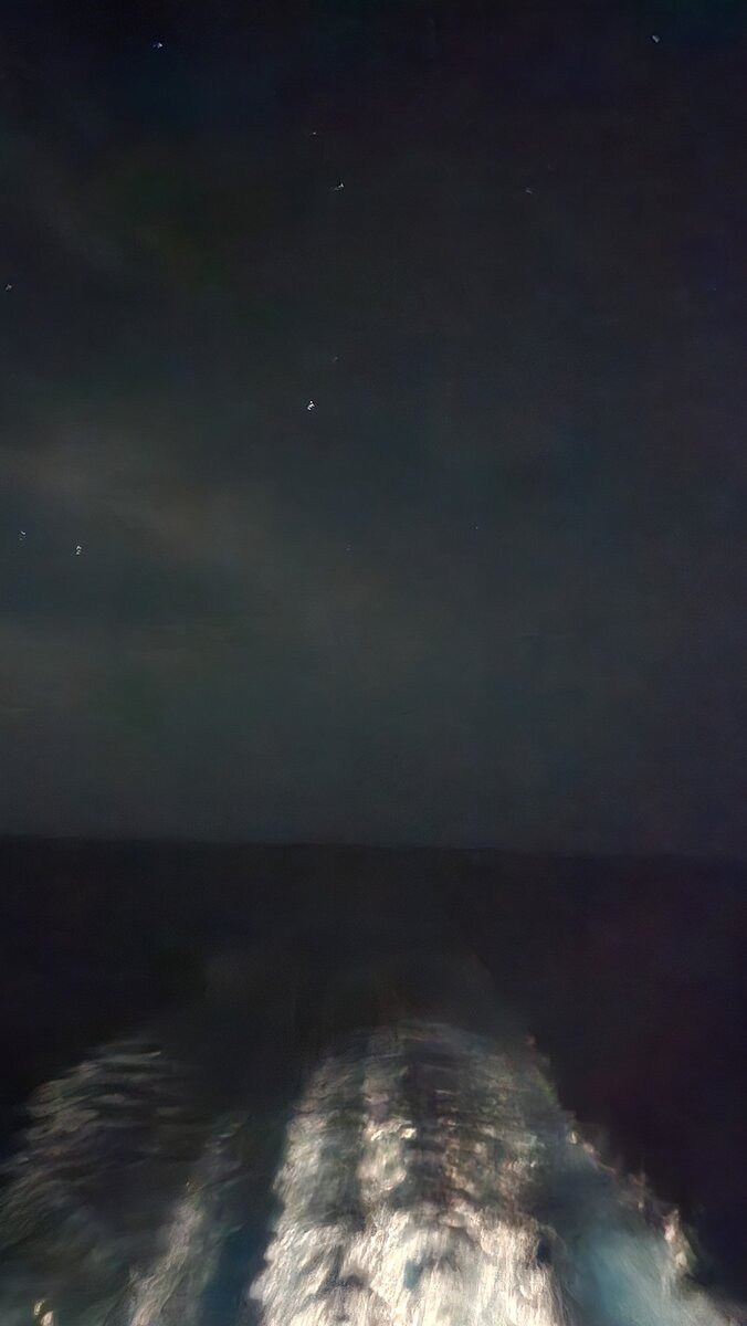 Небо, звёзды и ночное море