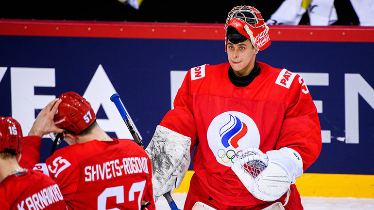    Александр Самонов на ЧМ-2021. Global Look Press