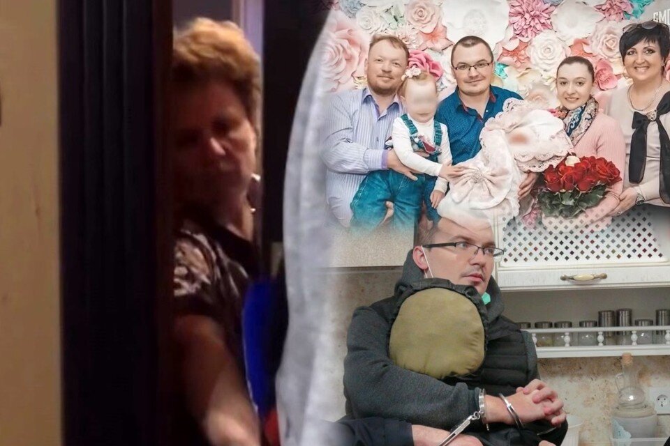    При жизни Елены Логуновой было не все ладно между семьями, а после ее убийства все завертелось с новой силой. Фото: телеканал «Россия», СК РФ.