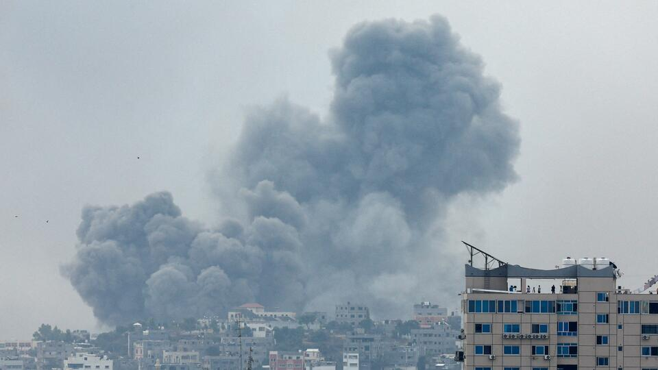 Газа 7 октября. Fired from Lebanon, Rockets Impact Israel by Hamas.