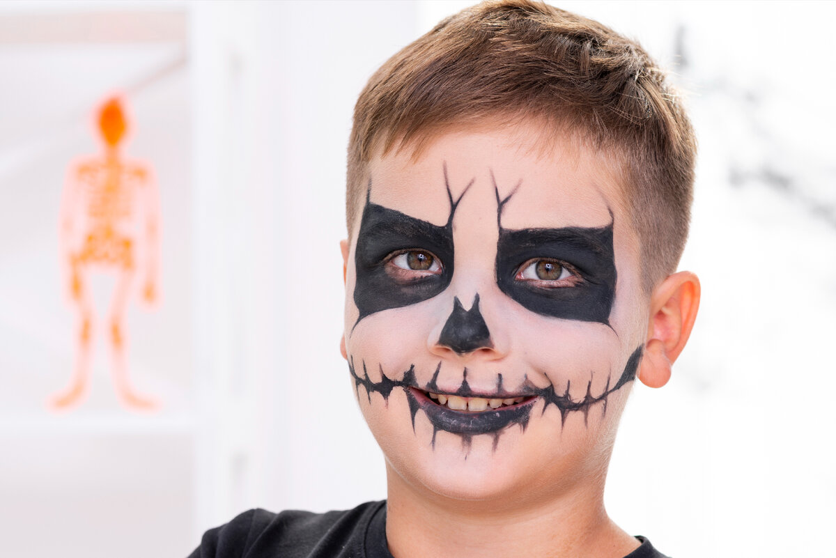 Готовимся к празднику: какие рисунки можно нарисовать на лице на хэллоуин?