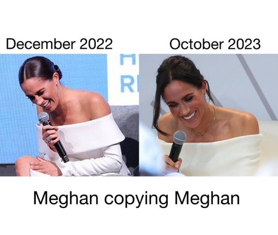 соцсети: Меган копирует Меган