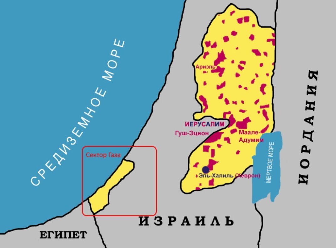 Карта газа и израиля палестина. Палестинские территории Западный берег реки Иордан и сектор газа. Палестинская автономия на карте. Территория Палестинской автономии на карте Израиля. Палестина столица на карте.