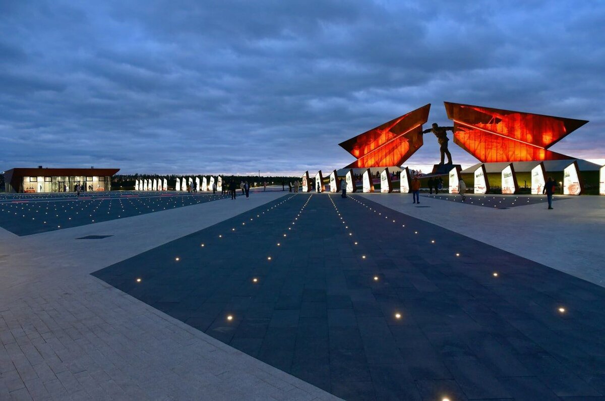    На мемориальном комплексе "Курская битва" будут раньше включать подсветку