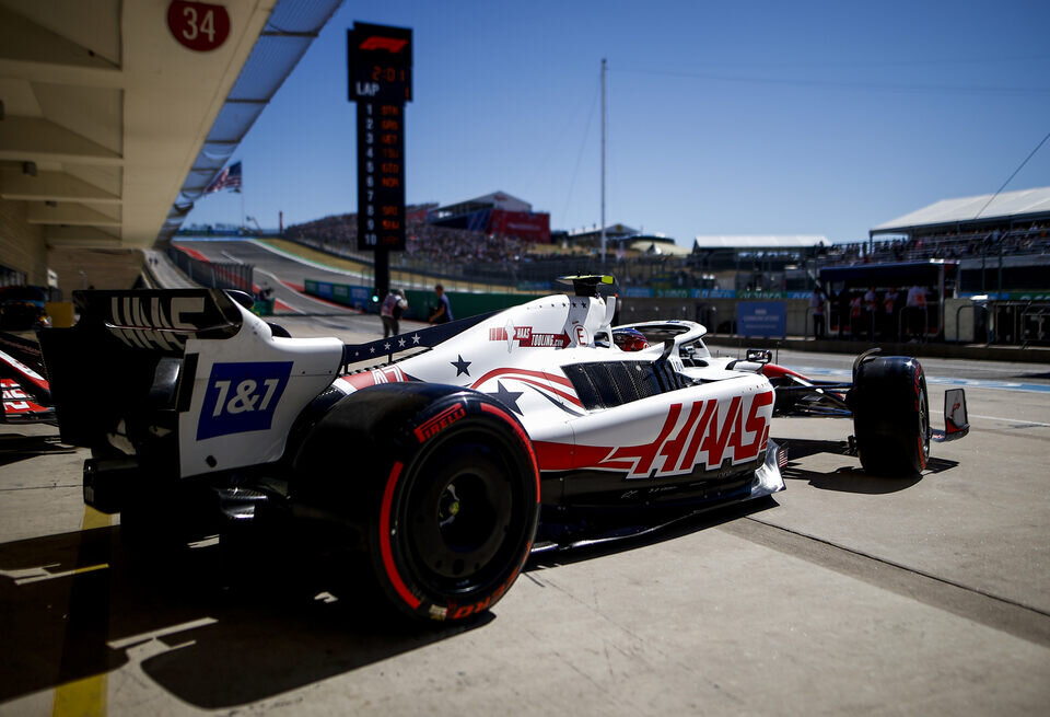    Haas потребовался дополнительный гараж в ОстинеLAT Images / Haas