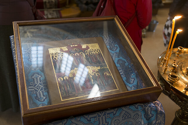 Икона Покрова Пресвятой Богородицы в Скорбященском храме г. Клин 