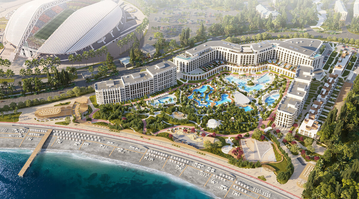 MANTERA Seaview residence стал отличным дополнением инфраструктуры в Олимпийском парке