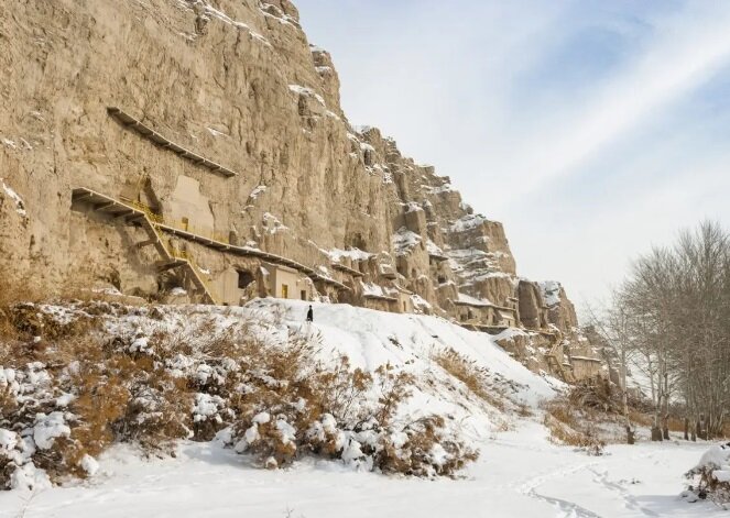 Кизильские пещеры, Китай.
