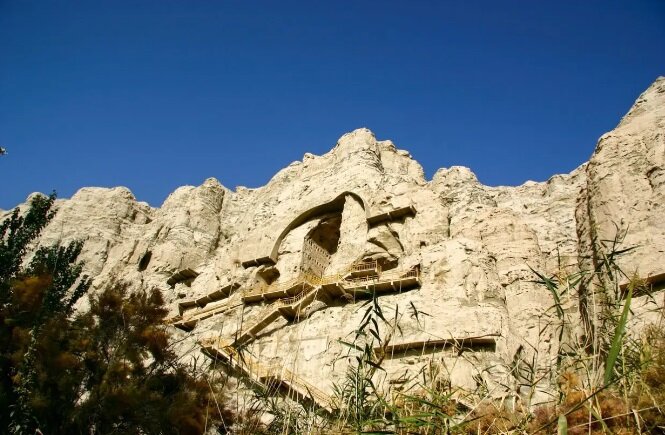 Кизильские пещеры, Китай.