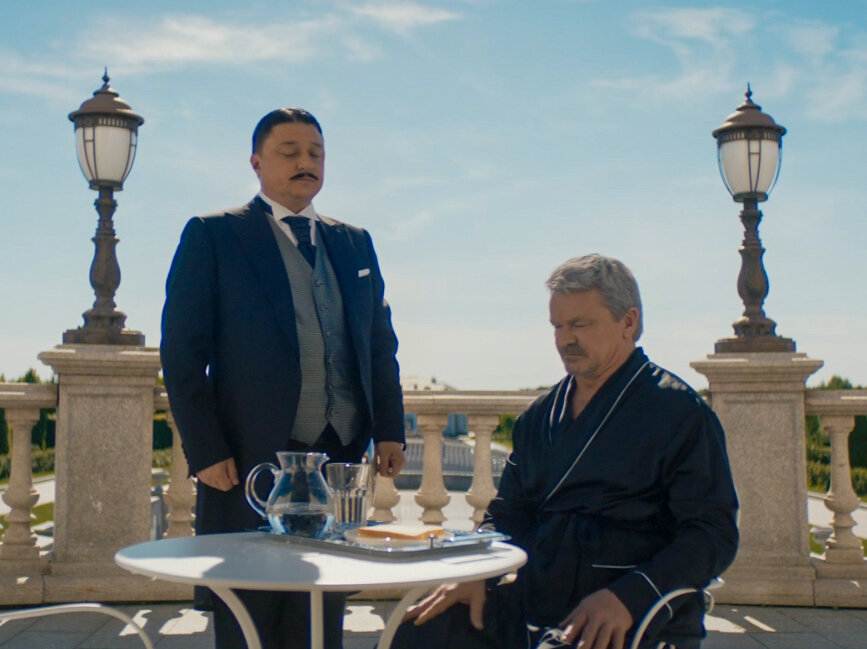 Кадр из сериала "Бедный олигарх"