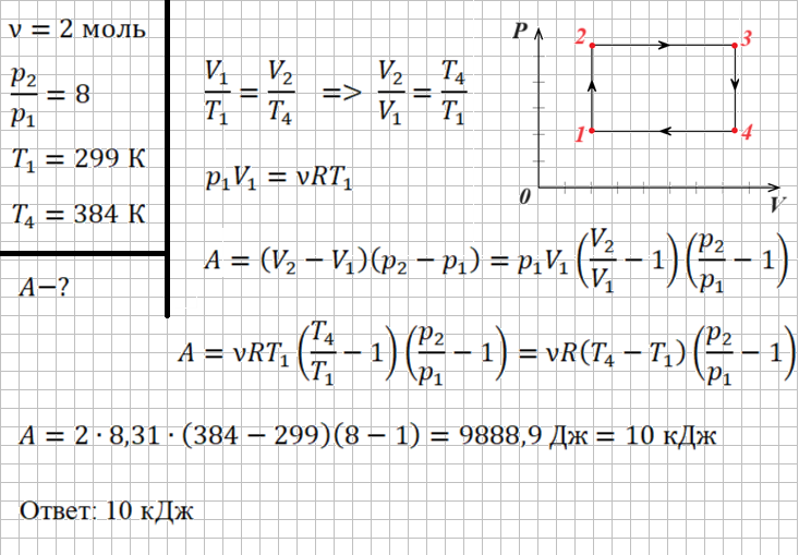 Решение и ответ
