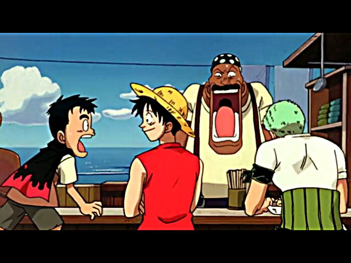 -Я стану королем пиратов! А еще денег у нас нет...