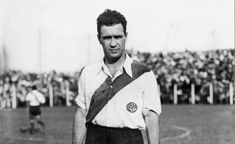 Карлос Пеуселье - автор одного из голов в финале первого Чемпионата Мира в истории