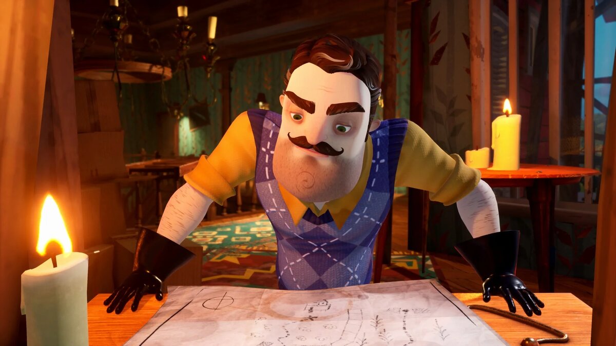 Рассказ по Hello neighbor 2. Шторм, вороны, золотые яблоки | ∩ ͡° ͜ʖ  ͡°)⊃━☆Store of stories|Магазин историй☆ | Дзен