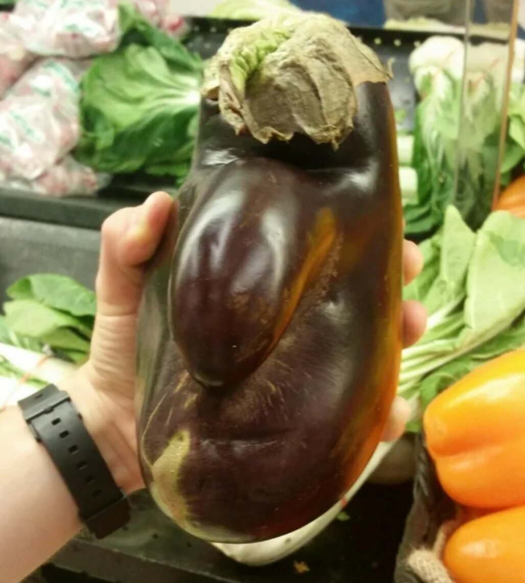 Задумчивый баклажан).