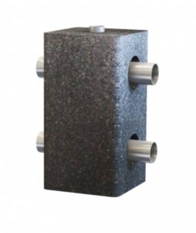 Гидрострелка под пресс-фитинг в теплоизоляции ЕРР