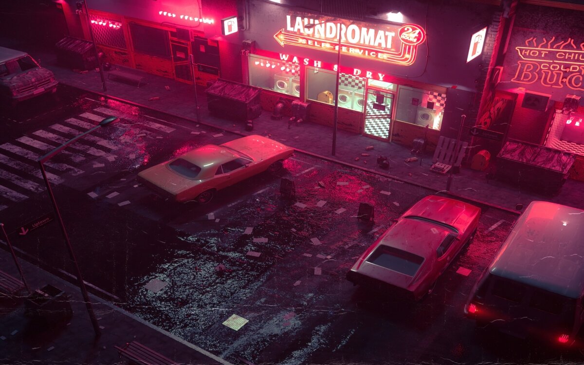 Ночной город