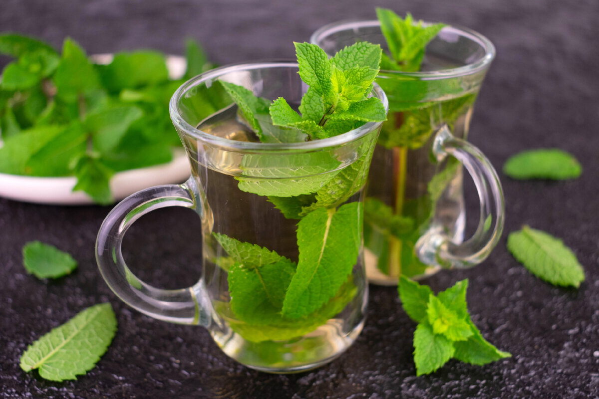 Mint tea