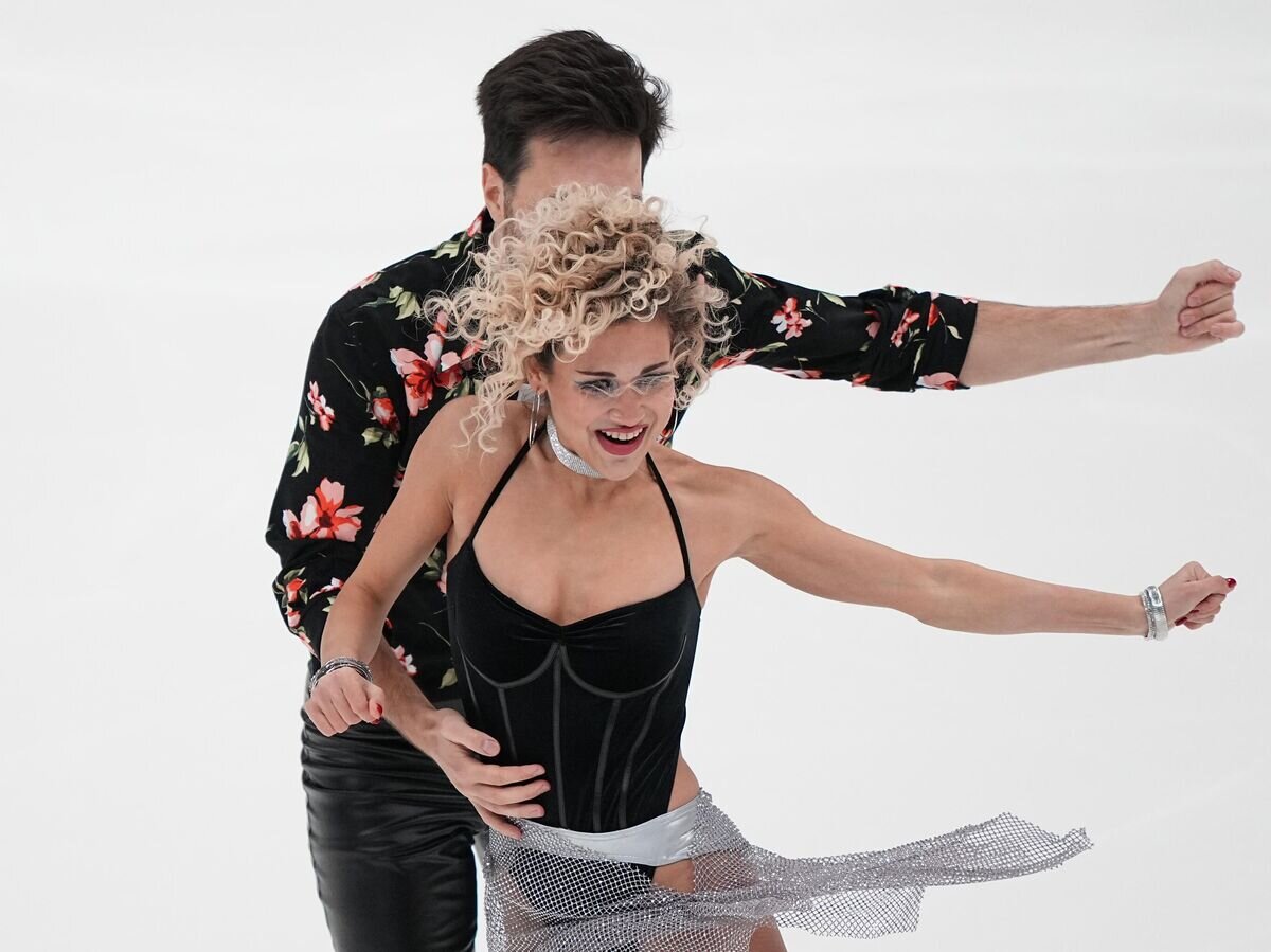    Елизавета Худайбердиева и Егор Базин© РИА Новости / Александр Вильф