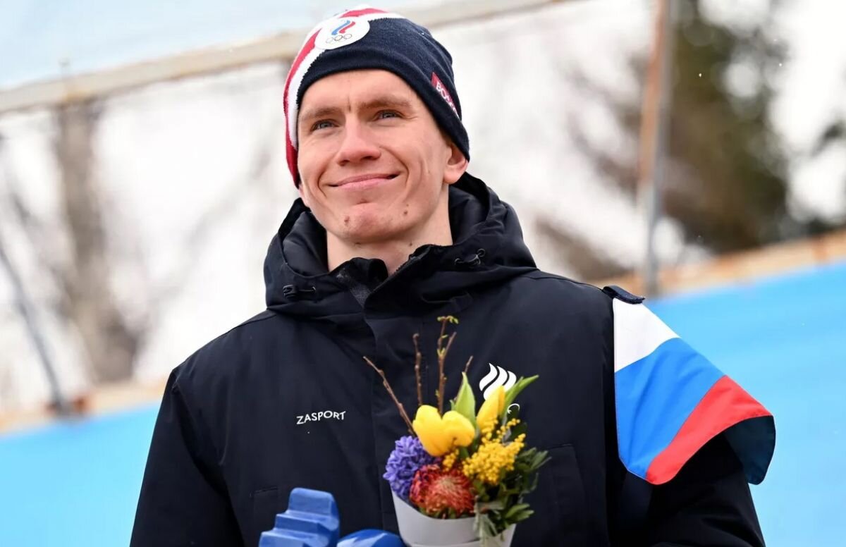 Александр Большунов Олимпийский чемпион