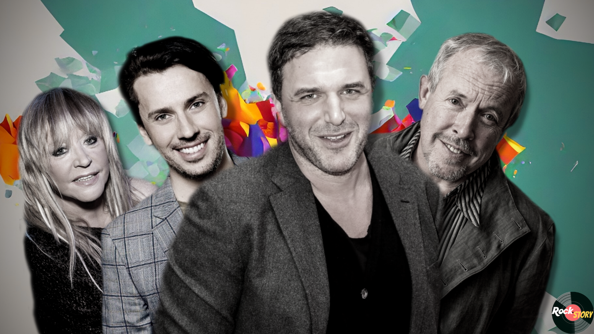 На фотографии: Алла Пугачева, Максим Галкина*, Максим Виторган и Андрей Макаревич*