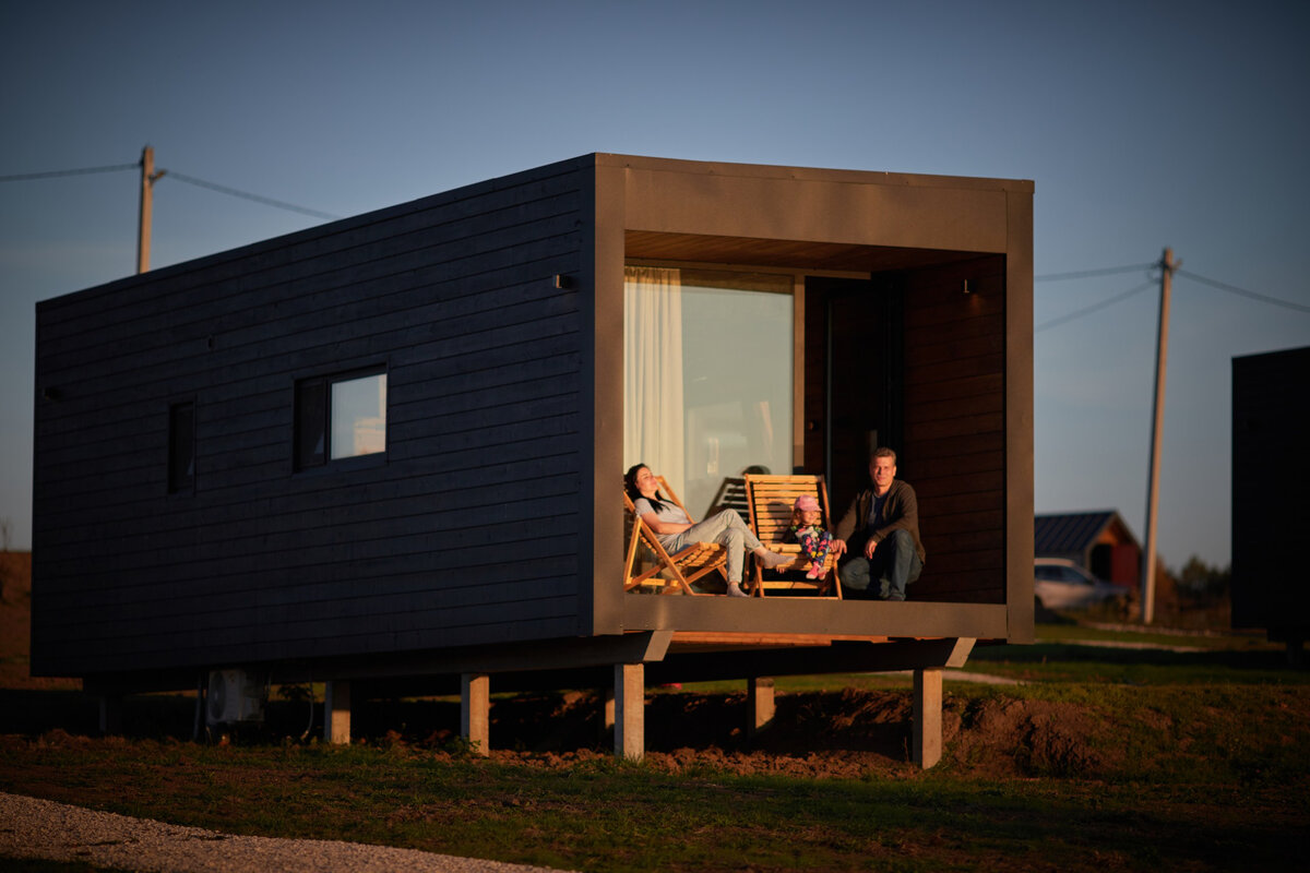 модульный дом TWIN 38 