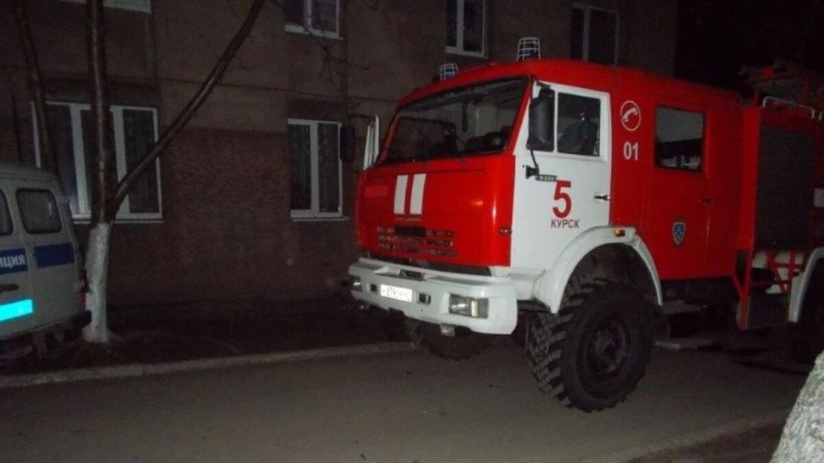    В Курске потушили пожар на улице Ерёмина