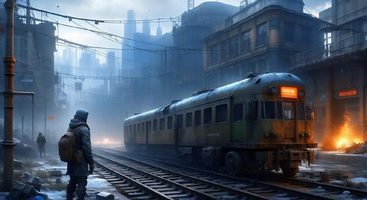 Две России будущего по версии Kandinsky 2.2.