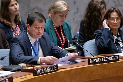    Заместитель постоянного представителя РФ при ООН Дмитрий Полянский ©МИД России