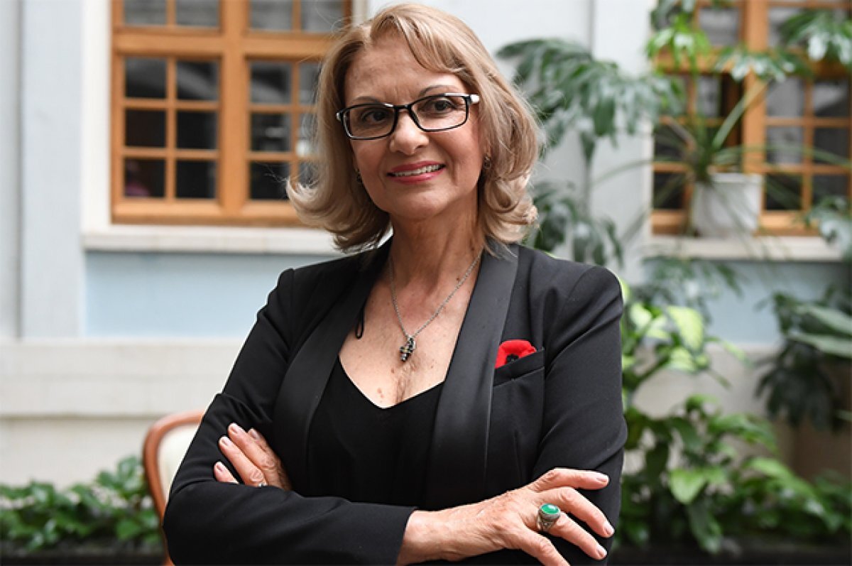    Заслуженная артистка России Светлана Тома.